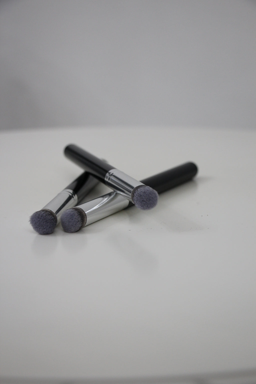 Blissora Pro Brush Set — 3-Piece Foundation & Concealer Collection