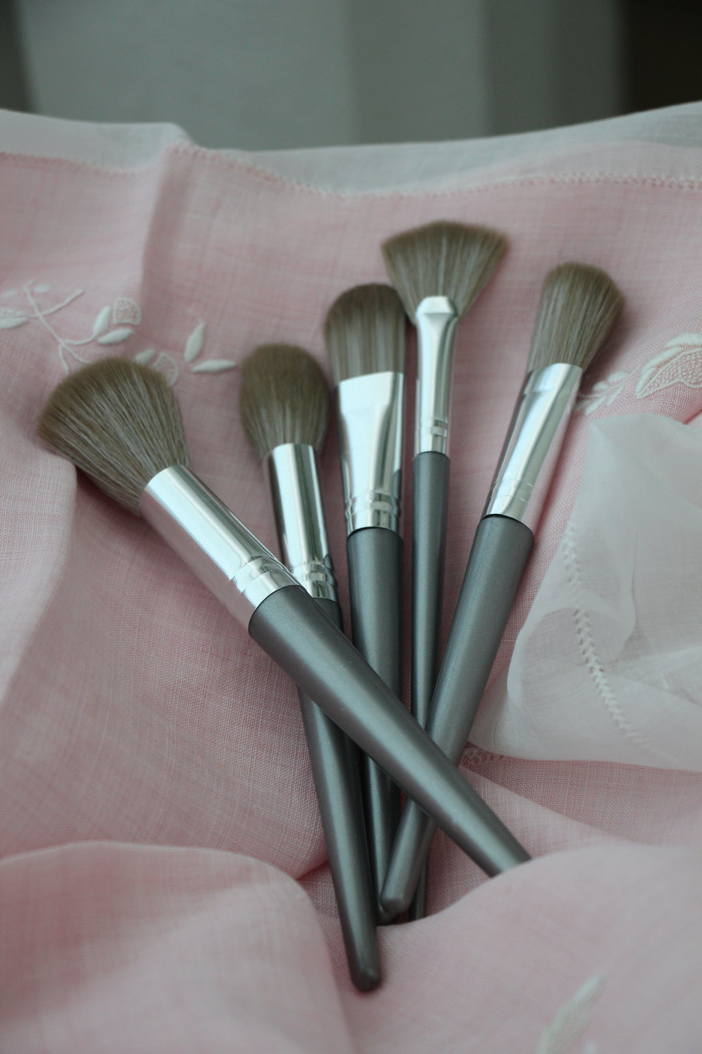 Blissora Complete Face Collection — 5-Piece Professional Face Brush Set