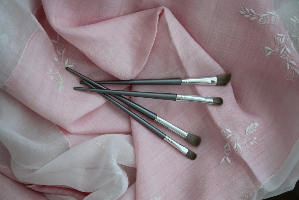 Blissora Complete Eye Collection — 4-Piece Professional Eye Brush Set