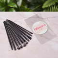 Black Brushes with Clear Plastic Sleeve and Blissora Sticker