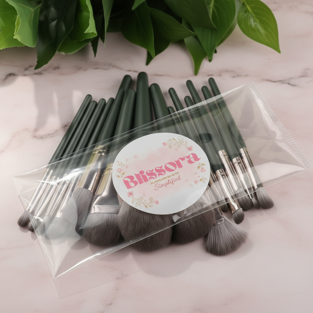 Blissora Complete Brush Collection — 13-Piece Professional Makeup Set