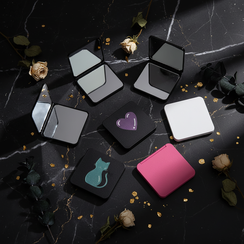 Mirrors on Black Marble